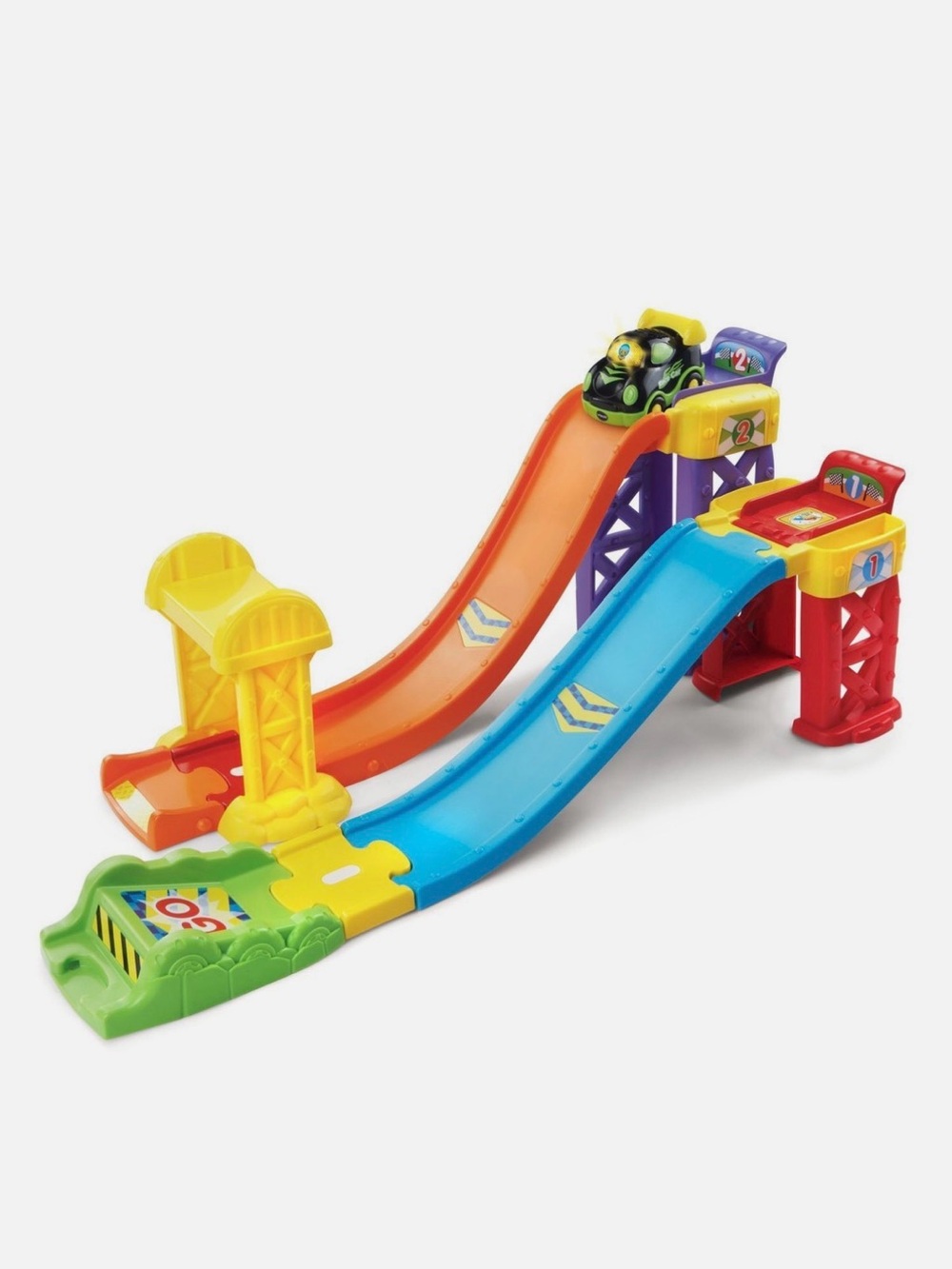 VTech Go Go Smart Wheels 3 in 1 Launch and Play Raceway Toy Set for Kids